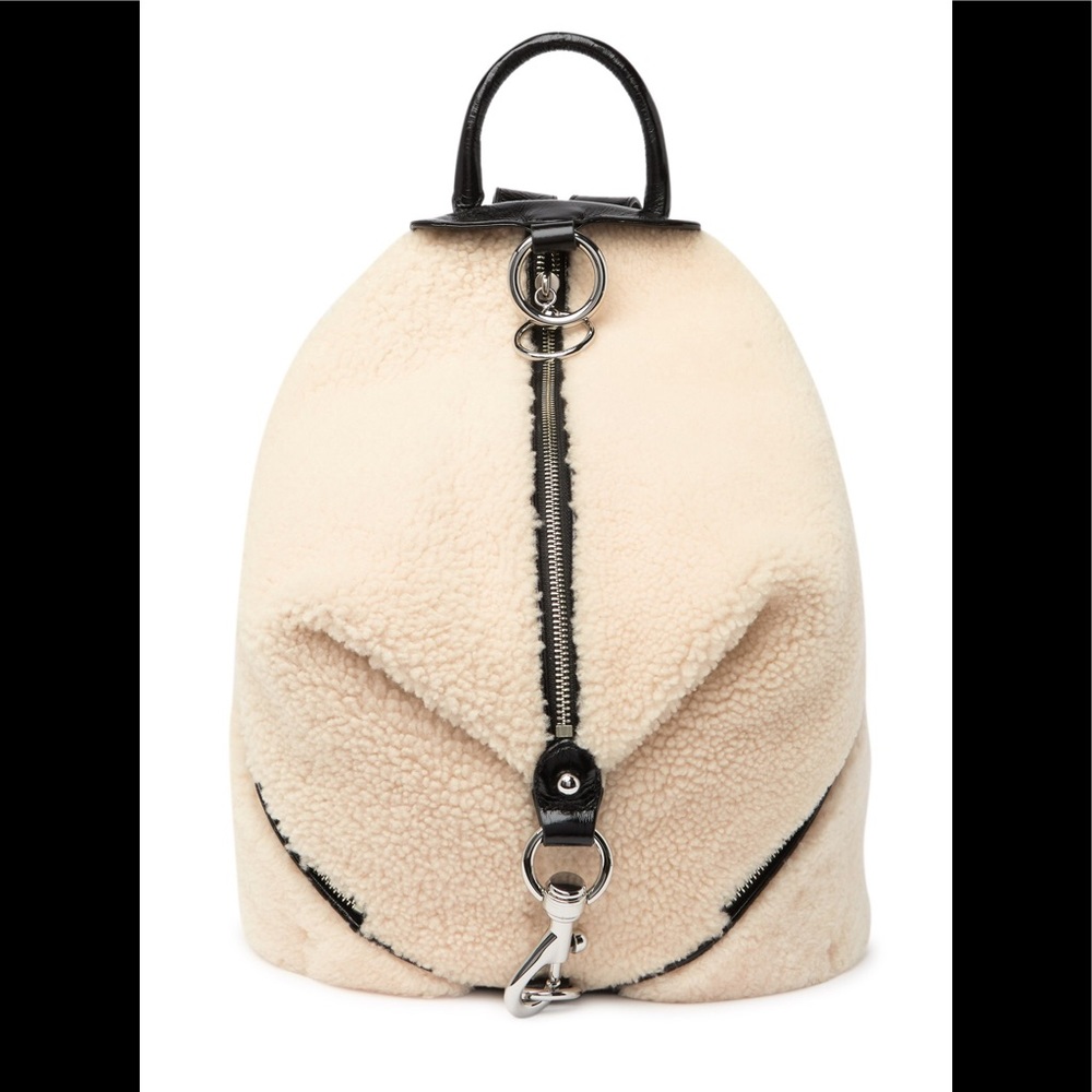 Rebecca Minkoff Julian Shearling Large Backpack